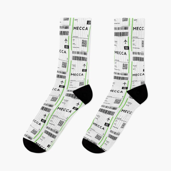 Item preview, Mecca, Saudi Arabia Airplane Boarding Pass designed and sold by RoamInk.
