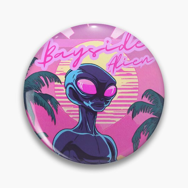 Item preview, Miami Bayside Alien designed and sold by GleamingGiant.