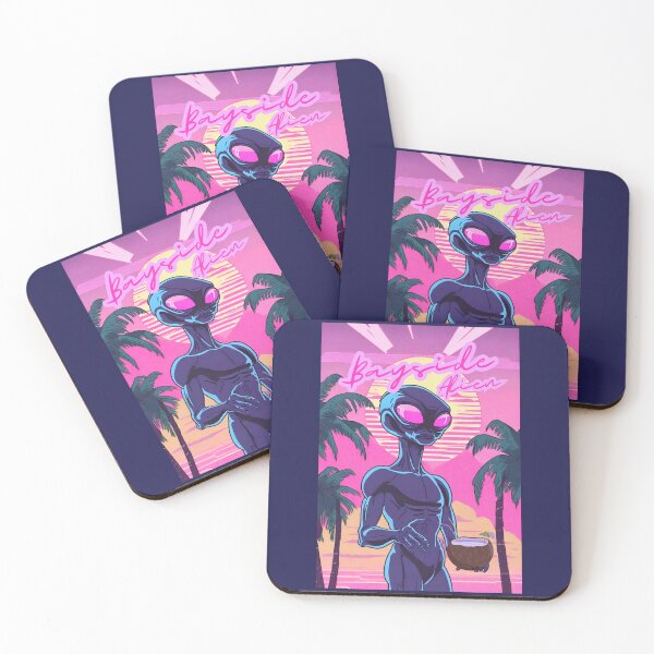 Item preview, Miami Bayside Alien designed and sold by GleamingGiant.