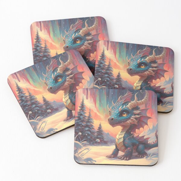 Item preview, Enchanted Aurora Baby Dragon  designed and sold by DragonRealms.
