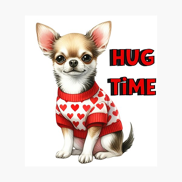 Item preview, Abrazos de chihuahua designed and sold by DrewonDesigns.