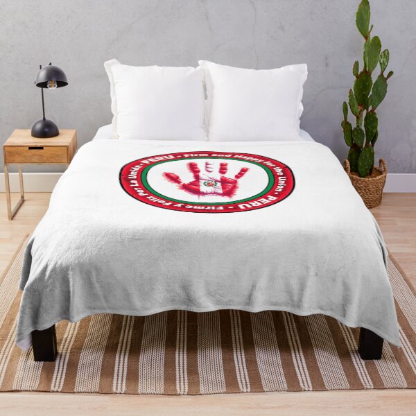 Item preview, Peruvian Pride Handprint Flag with Peru Country Motto designed and sold by SambaStyles.