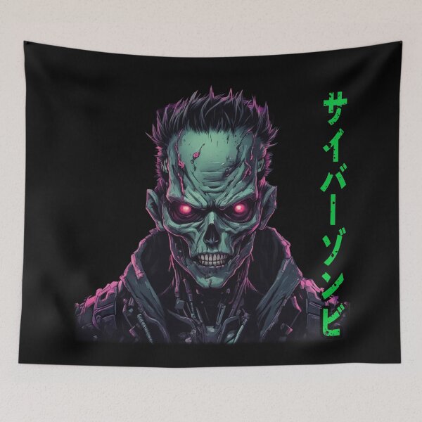 Item preview, Cyber-Zombie Kanji, Ravenous Cyberpunk designed and sold by Burn-Ego.
