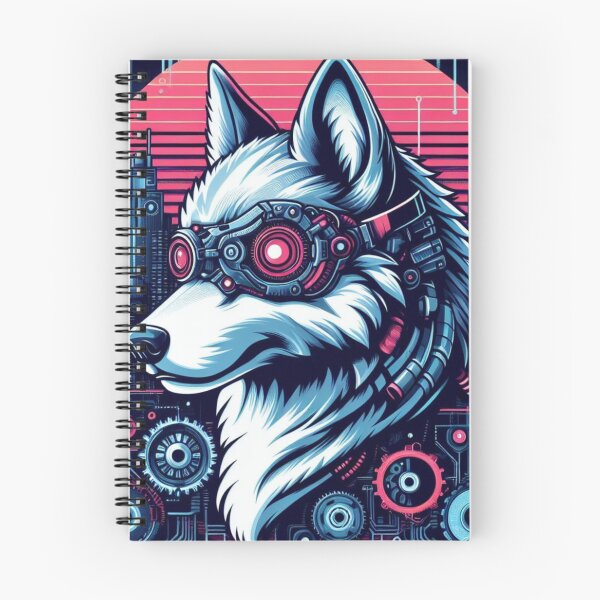 Item preview, Robotic Wolf #2 designed and sold by MrAI-Store.