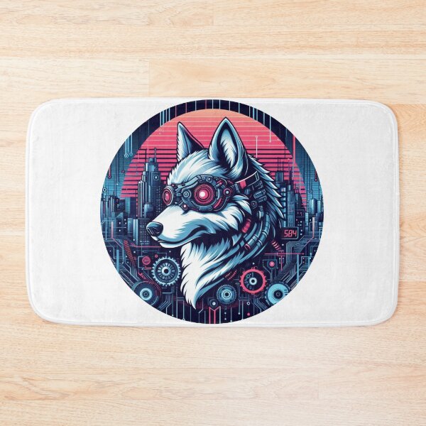 Item preview, Robotic Wolf #2 designed and sold by MrAI-Store.