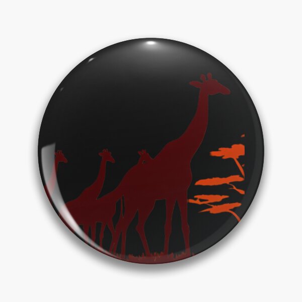 Item preview, Group of giraffe's walking designed and sold by Linework Studio.