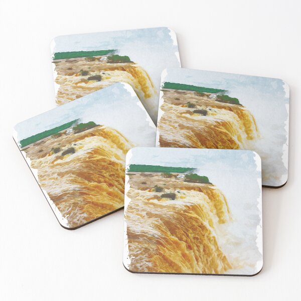 Item preview, Iguazu waterfalls in watercolor designed and sold by Intermundium.