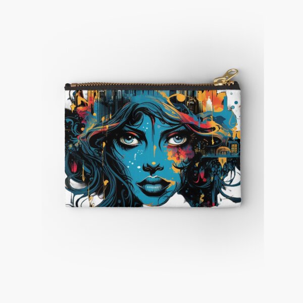 Item preview, Woman faces city  designed and sold by NostosArt.