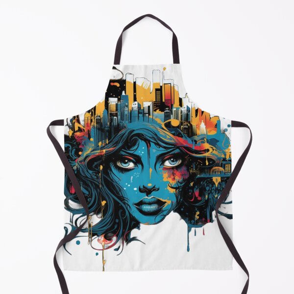 Item preview, Woman faces city designed and sold by NostosArt.