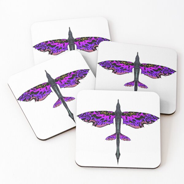 Item preview, Skim wing tribal Purple version designed and sold by Artsydragongal.