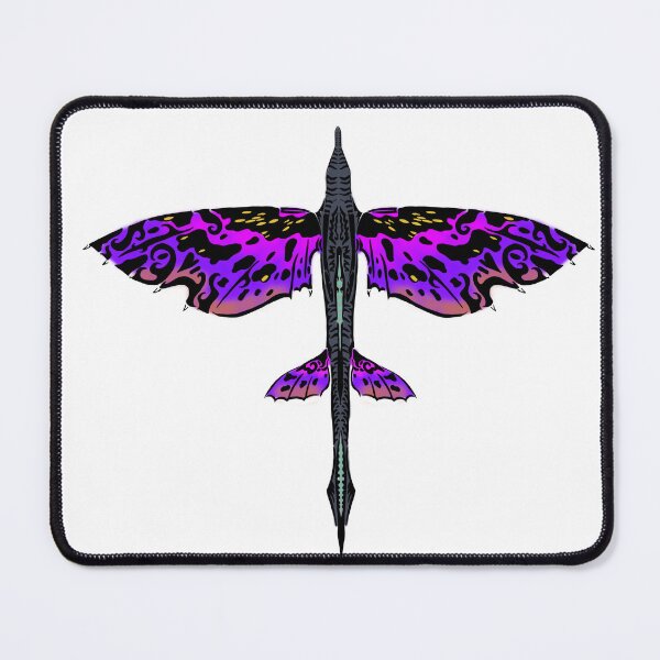 Item preview, Skim wing tribal Purple version designed and sold by Artsydragongal.