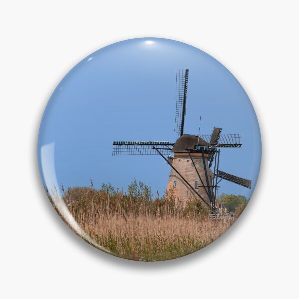 Item preview, Historic wind mill at  Kinderdijk in the Netherlands. designed and sold by snehit.