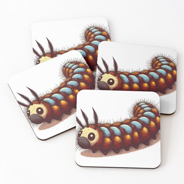Item preview, Woolly Bear Caterpillar designed and sold by MarElfArtelier.