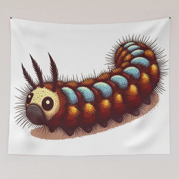 Item preview, Woolly Bear Caterpillar designed and sold by MarElfArtelier.