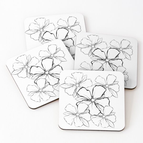 Item preview, Periwinkle Flowers designed and sold by spiralbella.