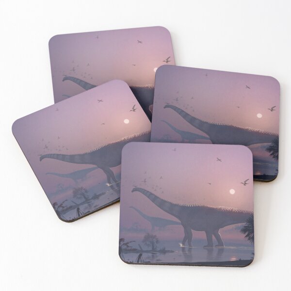 Item preview, Diplodocus on floodplain  designed and sold by Paleo-parallax.