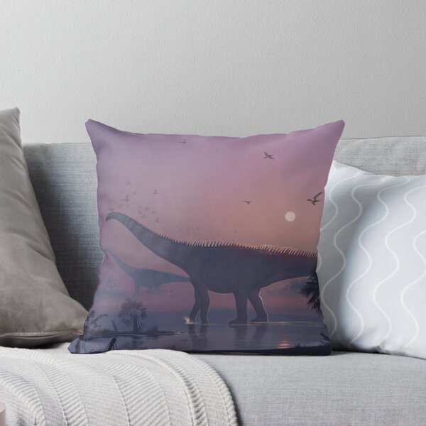Item preview, Diplodocus on floodplain  designed and sold by Paleo-parallax.