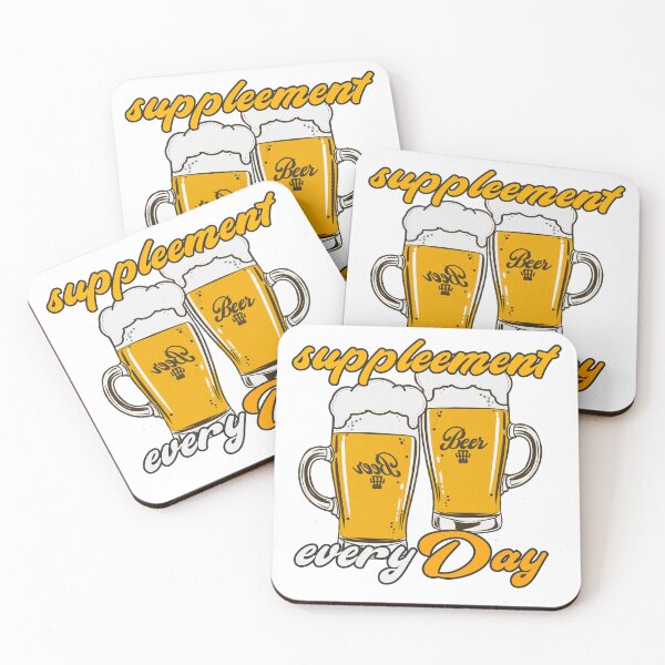 Item preview, Supplement Beer Every Day designed and sold by nihuyoo.