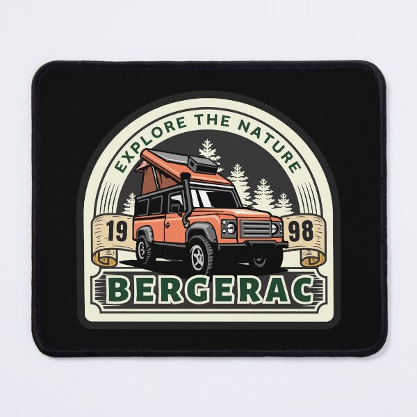Item preview, Explore the nature Bergerac 1998 Outdoors design designed and sold by RetroDesignsNW.