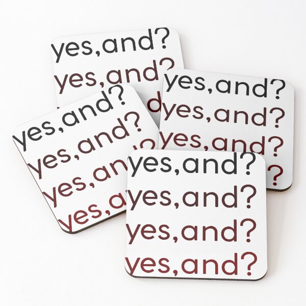 Item preview, yes, and? - shades of red designed and sold by evreytime.