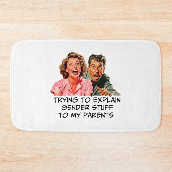 Item preview, Trying to explain gender stuff to my parents designed and sold by Silurostudio.