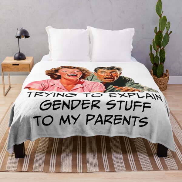 Item preview, Trying to explain gender stuff to my parents designed and sold by Silurostudio.