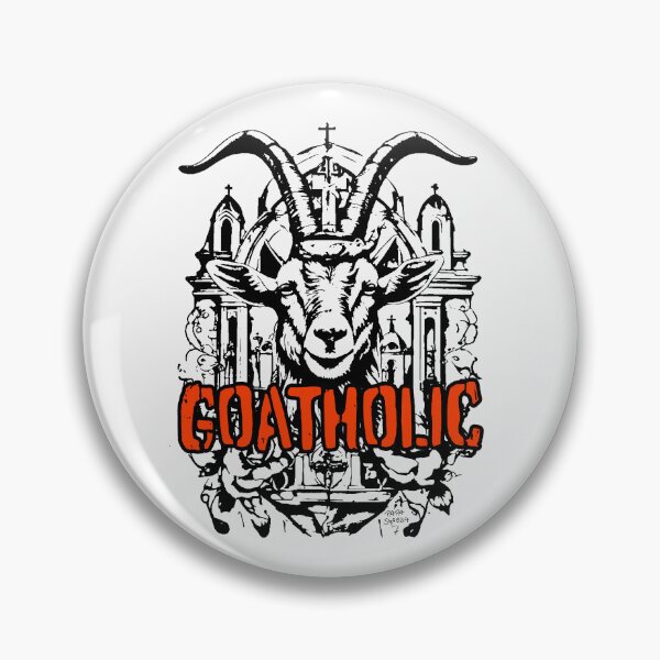 Item preview, Goatholic; Spirituality; designed and sold by StickerApe.