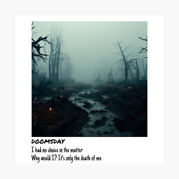 Item preview, Doomsday designed and sold by lyricaldesigns6.