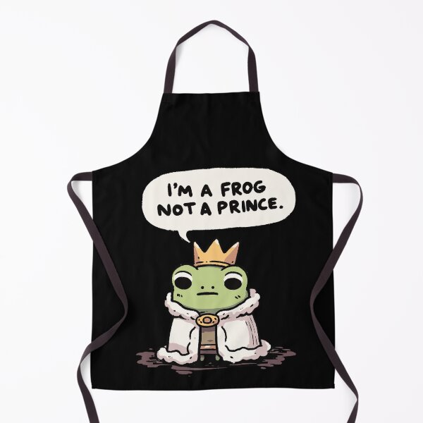 Artikelvorschau, I am a Frog not a Prince Fairy Tale entworfen und verkauft von DoodleDashShop.