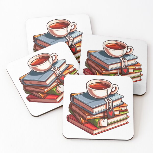 Item preview, Tea and books designed and sold by tee snap.
