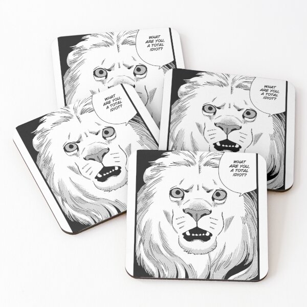 Item preview, Dungeon Meshi Winged Lion Meme designed and sold by cow-goes-moo.