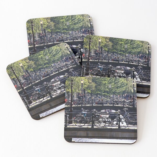 Item preview, Amsterdam Canal - Bridges & Bikes designed and sold by Photographic Memories.