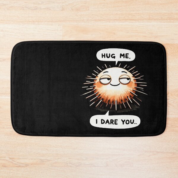 Item preview, Hug Me I dare you Sea Urchin designed and sold by DoodleDashShop.