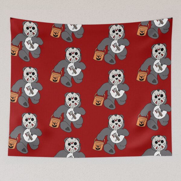 Item preview, Jason Voorhees Care Bear designed and sold by familiarsadie.