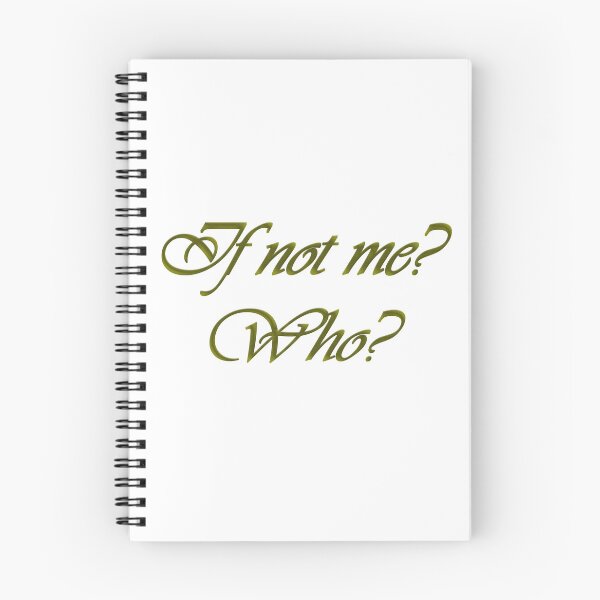 Item preview, If not me? Who? designed and sold by KayasArts.
