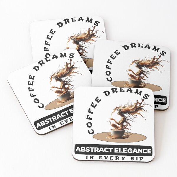 Item preview, Coffee Dreams: Abstract Elegance in Every Sip designed and sold by Hungry-Murphy.