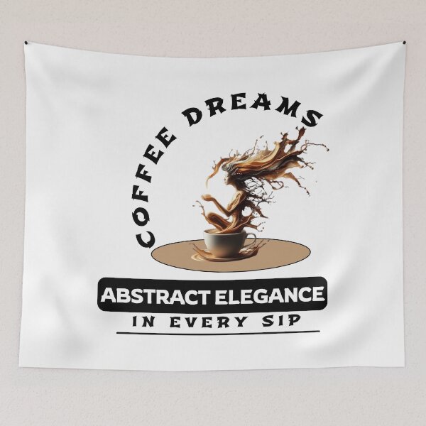 Item preview, Coffee Dreams: Abstract Elegance in Every Sip designed and sold by Hungry-Murphy.