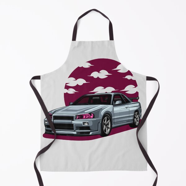 Item preview, Skyline R34 Car Moon Background designed and sold by moqudesign.