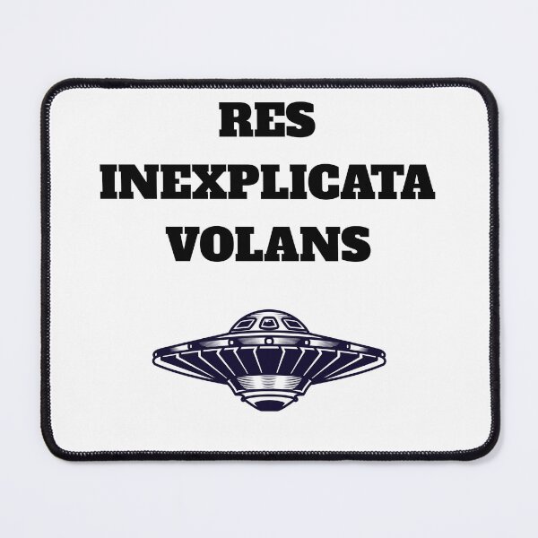 Item preview, Res Inexplicata Volans (Unexplained Flying Object) designed and sold by DMcK Designs.