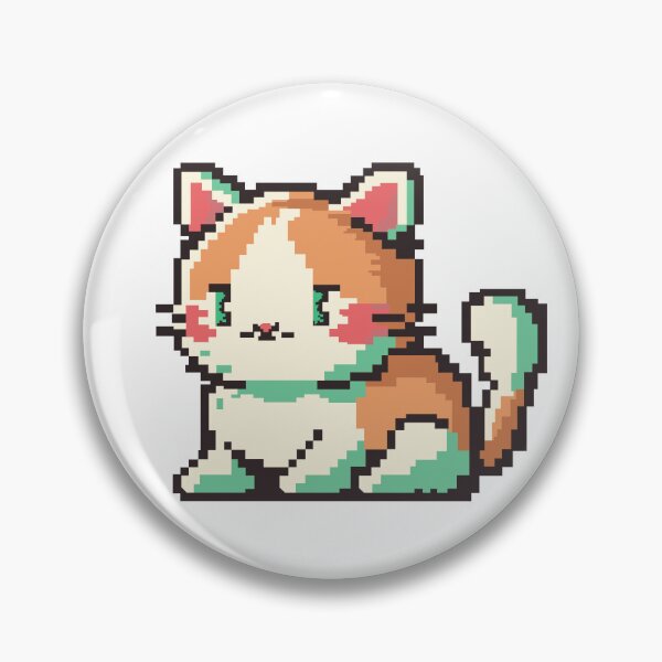 Item preview, Pixel Cat designed and sold by taoistviking.