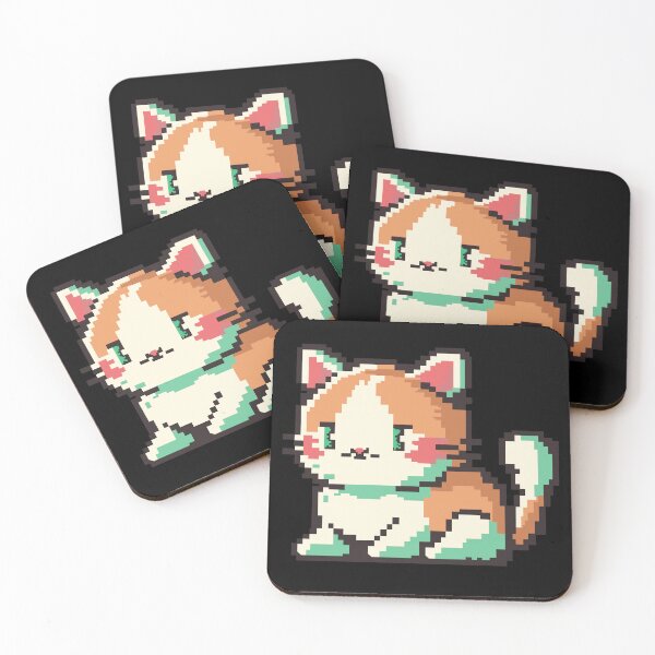 Item preview, Pixel Cat designed and sold by taoistviking.