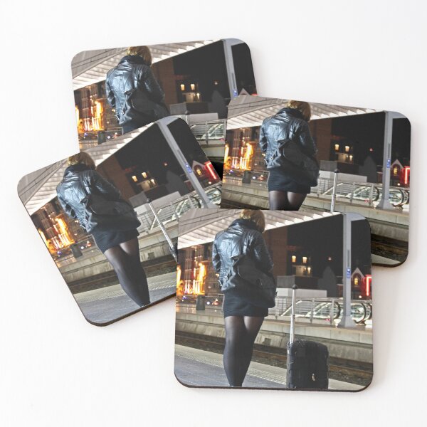 Item preview, Waiting for the Train - Liege, Belgium designed and sold by Photographic Memories.