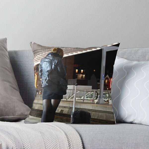 Item preview, Waiting for the Train - Liege, Belgium designed and sold by Photographic Memories.