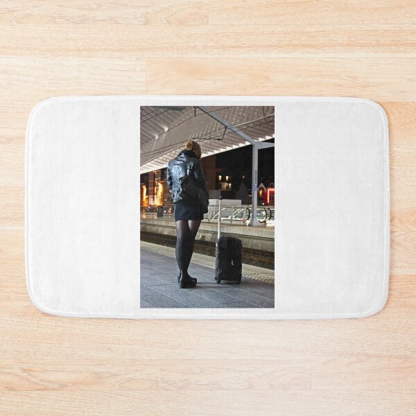 Item preview, Waiting for the Train - Liege, Belgium designed and sold by Photographic Memories.