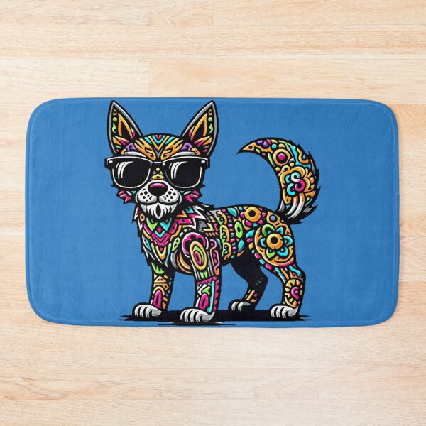 Item preview, tribal dog designed and sold by ONIX23.