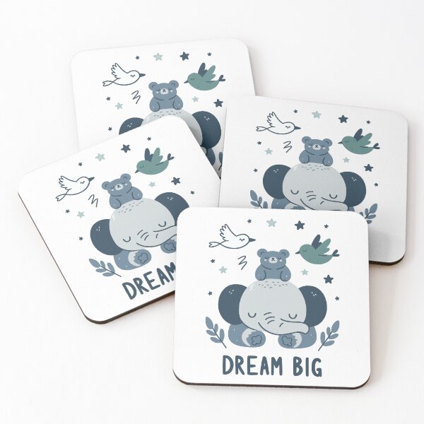 Item preview, Starry Slumber: Elephant & Friends' Dreamy Night designed and sold by Ingridpd.