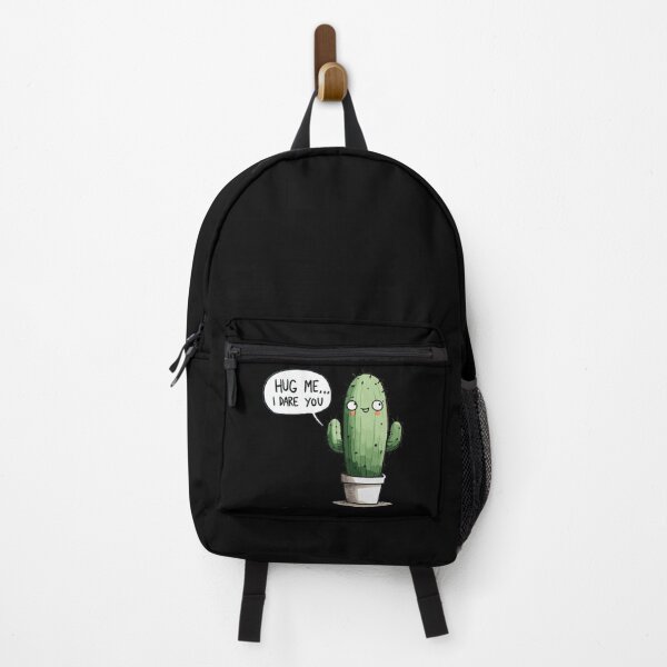 Item preview, Hug me I dare you Cactus designed and sold by DoodleDashShop.