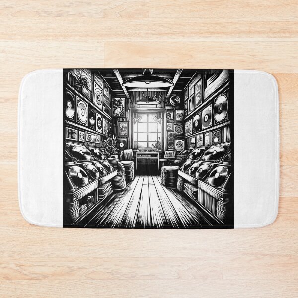 Item preview, Record shop designed and sold by OldSchoolRetro.