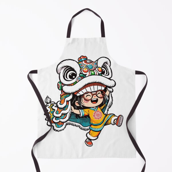 Item preview, Lion Dance Chinese New Year Of The Dragon 2024  designed and sold by LeChocoholic.