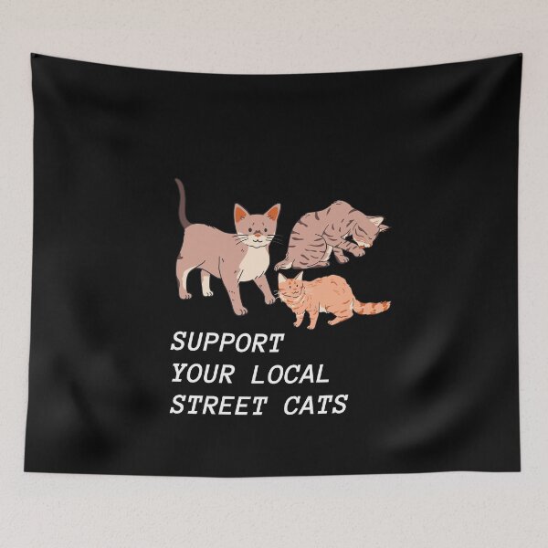 Item preview, STREET CATS SUPPORT - support your local street cats designed and sold by Basma Store.